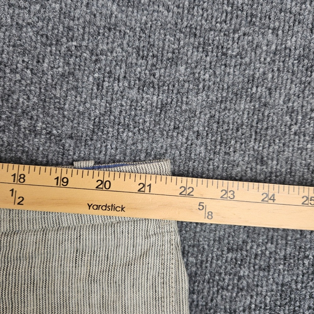 Tommy Bahama Beach Coast Linen Pants Mens 2XLB Full Elastic Tan Gray Herringbone - Picture 3 of 11